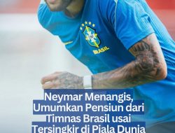 Neymar Menangis, Umumkan Pensiun dari Timnas Brasil usai Tersingkir di Piala Dunia 2026