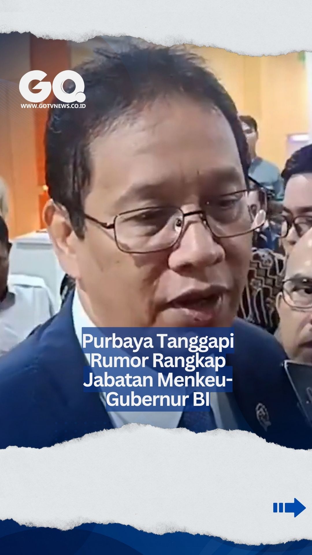 Purbaya Tanggapi Rumor Rangkap Jabatan Menkeu-Gubernur BI.