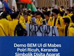 Demo BEM UI di Mabes Polri Ricuh, Keranda Simbolik Disita Aparat