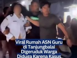 Viral Rumah ASN Guru di Tanjungbalai Digeruduk Warga Diduga Karena Kasus Asusila