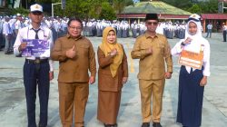 Buka MPLS SMAN 3 Karimun, Bupati Iskandarsyah Tekankan 7 Kebiasaan Anak Indonesia Hebat