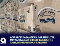 Adibapok Datangkan 249 Ribu Liter MinyaKita, Siap Didistribusikan ke Tanjungpinang dan Karimun