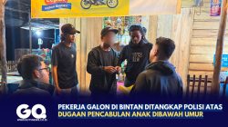 Pekerja Galon di Bintan Ditangkap Polisi Atas Dugaan Pencabulan Anak Dibawah Umur