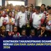 Kontingen Tanjungpinang Disambut Meriah Usai Raih Juara Umum POPDA X Kepri 2026