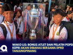 Wako Lis: Bonus Atlet dan Pelatih POPDA X Kepri Akan Dibahas Bersama DPRD Tanjungpinang
