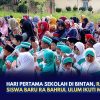 Hari Pertama Sekolah di Bintan, Ratusan Siswa Baru RA Bahrul Ulum Ikuti MPLS
