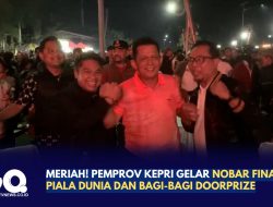 Meriah! Pemprov Kepri Gelar Nobar Final Piala Dunia dan Bagi-Bagi Doorprize