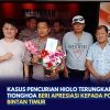 Kasus Pencurian Hiolo Terungkap, Warga Tionghoa Beri Apresiasi kepada Polsek Bintan Timur