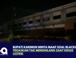 Bupati Karimun Minta Maaf soal Blackout, Tegaskan Tak Menghilang Saat Krisis Listrik