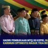 Hadiri Pembukaan MTQ XII Kepri, Bupati Karimun Optimistis Masuk Tiga Besar