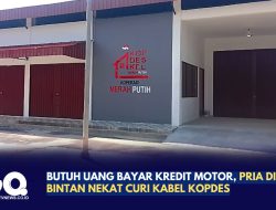 Butuh Uang Bayar Kredit Motor, Pria di Bintan Nekat Curi Kabel Kopdes