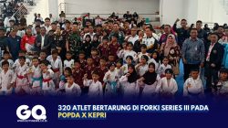 320 Atlet Bertarung di Forki Series III Pada POPDA X Kepri