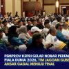 Pemprov Kepri Gelar Nobar Perempat Final Piala Dunia 2026, Tim Jagoan Gubernur Ansar Gagal Menuju Final