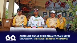 Gubernur Ansar Resmi Buka POPDA X Kepri di Karimun, 1.155 Atlet Berebut 744 Medali