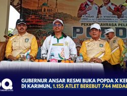Gubernur Ansar Resmi Buka POPDA X Kepri di Karimun, 1.155 Atlet Berebut 744 Medali