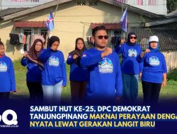 Sambut HUT ke-25, DPC Demokrat Tanjungpinang Maknai Perayaan dengan Aksi Nyata Lewat Gerakan Langit Biru