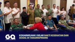 Kogabwilhan I Gelar Bakti Kesehatan dan Sosial di Tanjungpinang