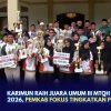 Karimun Raih Juara Umum III MTQH XII Kepri 2026, Pemkab Fokus Tingkatkan Prestasi