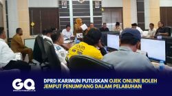DPRD Karimun Putuskan Ojek Online Boleh Jemput Penumpang Dalam Pelabuhan