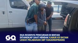 Dua Residivis Pencurian di Bintan Ditangkap Saat Hendak Kabur ke Batam Lewat Pelabuhan SBP Tanjungpinang