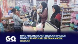 Toko Perlengkapan Sekolah Dipadati Pembeli Jelang Hari Pertama Masuk Sekolah