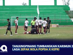 Tanjungpinang Tumbangkan Karimun 3-1 di Laga Sepak Bola POPDA X Kepri