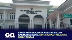 BAPAN Kepri Laporkan Kasus Blackout Karimun ke Kejari, Minta Dugaan Kelalaian Diusut Tuntas