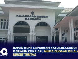 BAPAN Kepri Laporkan Kasus Blackout Karimun ke Kejari, Minta Dugaan Kelalaian Diusut Tuntas