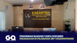 Pengiriman Bawang Tanpa Dokumen Digagalkan di Pelabuhan SBP Tanjungpinang.