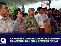 Kapolres Karimun Ajak Warga Santun Mengkritik dan Bijak Bermedia Sosial
