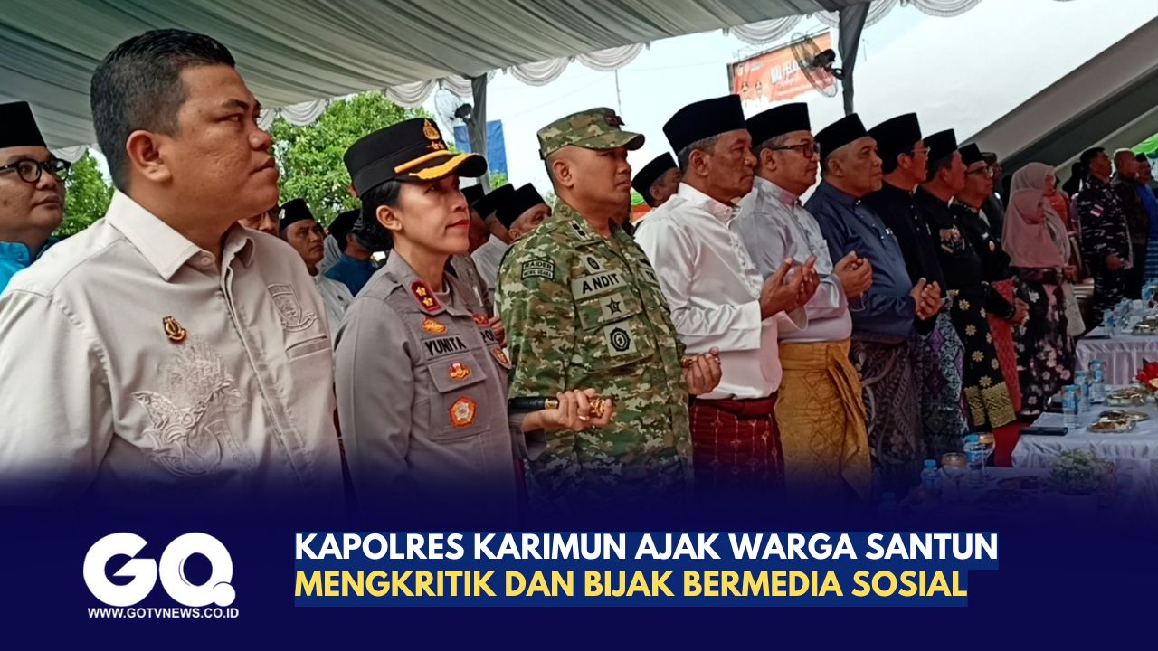 Kapolres Karimun Ajak Warga Santun Mengkritik dan Bijak Bermedia Sosial.