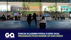 Puncak Klasemen POPDA X Kepri 2026, Persaingan Posisi Runner-up Kian Sengit