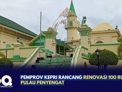 Pemprov Kepri Rancang Renovasi 100 Rumah di Pulau Penyengat