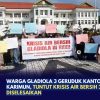 Warga Gladiola 3 Geruduk Kantor Bupati Karimun, Tuntut Krisis Air Bersih 3 Tahun Diselesaikan