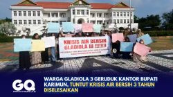 Warga Gladiola 3 Geruduk Kantor Bupati Karimun, Tuntut Krisis Air Bersih 3 Tahun Diselesaikan