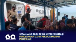Sepanjang 2026 BP3MI Kepri Fasilitasi Pemulangan 2.049 Pekerja Migran Indonesia
