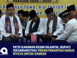 PKTD Karimun Resmi Dilantik, Bupati Iskandarsyah: Peran Perantau Harus Nyata untuk Daerah