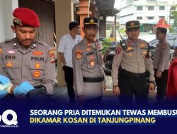 Seorang Pria Ditemukan Tewas Membusuk Dikamar Kosan di Tanjungpinang