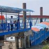 Jembatan Penghubung Dermaga A Tanjung Batu Roboh, Aktivitas Penumpang di Alihkan