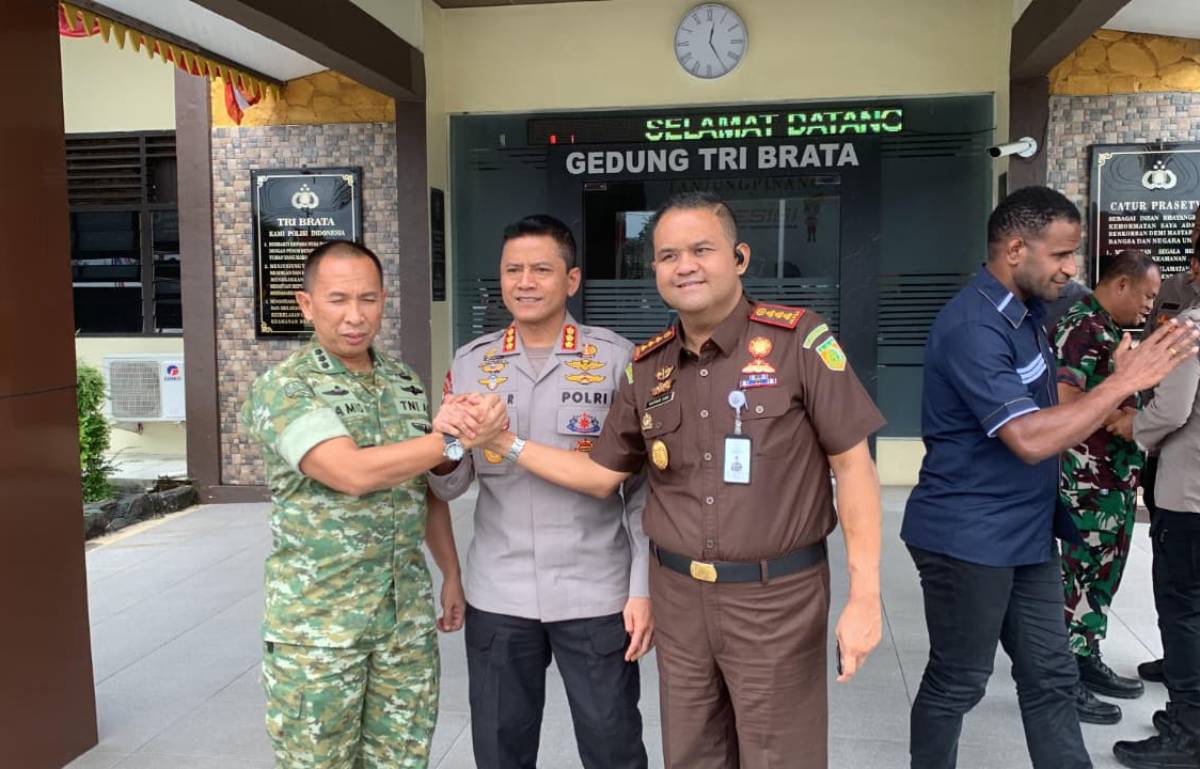 Kejari dan Kodim Kunjungi Polresta Tanjungpinang, Perkuat Sinergitas Antar Instansi.