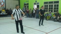 Kejuaraan Badminton Lurah Teluk Uma Perdana Sukses Digelar, Wabup Rocky Beri Apresiasi