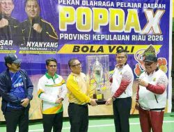 Tanjungpiang Juara Umum POPDA X Kepri 2026, Wako Lis: Prestasi Tak Diraih Seketika, Disiplin dan Kerja Keras Jadi Kunci