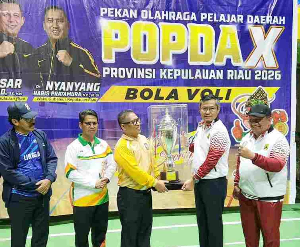 Tanjungpiang Juara Umum POPDA X Kepri 2026, Wako Lis: Prestasi Tak Diraih Seketika, Disiplin dan Kerja Keras Jadi Kunci.
