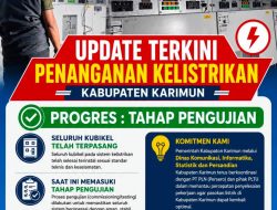 Pemkab Sampaikan Update Terkini Penanganan Kelistrikan di Karimun