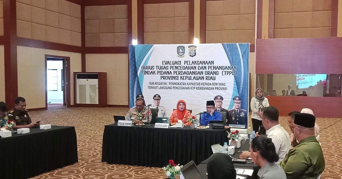 Pemprov Kepri Percepat Sinergi Perlindungan Masyarakat dari TPPO.