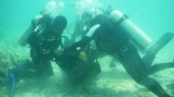 SAR Natuna Tutup Latihan SAR Air dengan Simulasi Penyelamatan Korban Pompong Karam di Perairan Senoa.