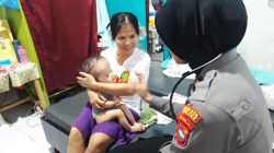 Sentuhan Humanis Sidokkes Polresta Barelang, Bayi Penderita Hidrosefalus Dapat Bantuan dan Layanan Kesehatan