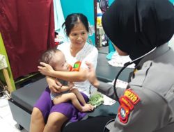 Sentuhan Humanis Sidokkes Polresta Barelang, Bayi Penderita Hidrosefalus Dapat Bantuan dan Layanan Kesehatan
