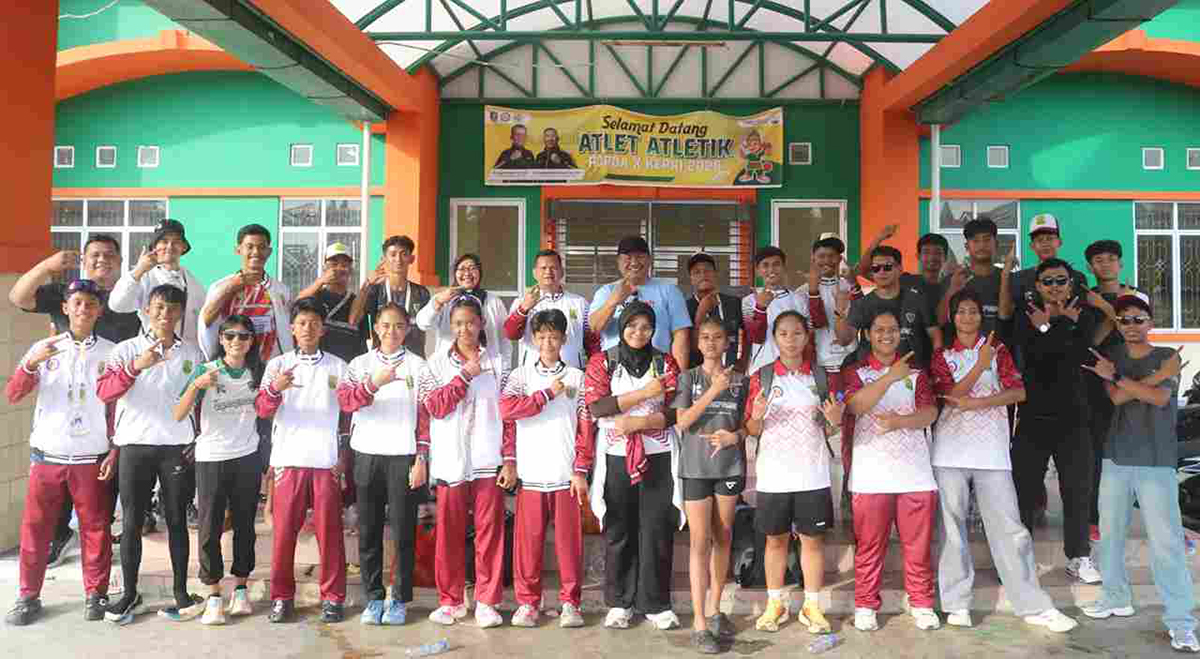 Skuad Atletik Tanjungpinang Sabet 12 Medali Emas di POPDA X Kepri 2026.