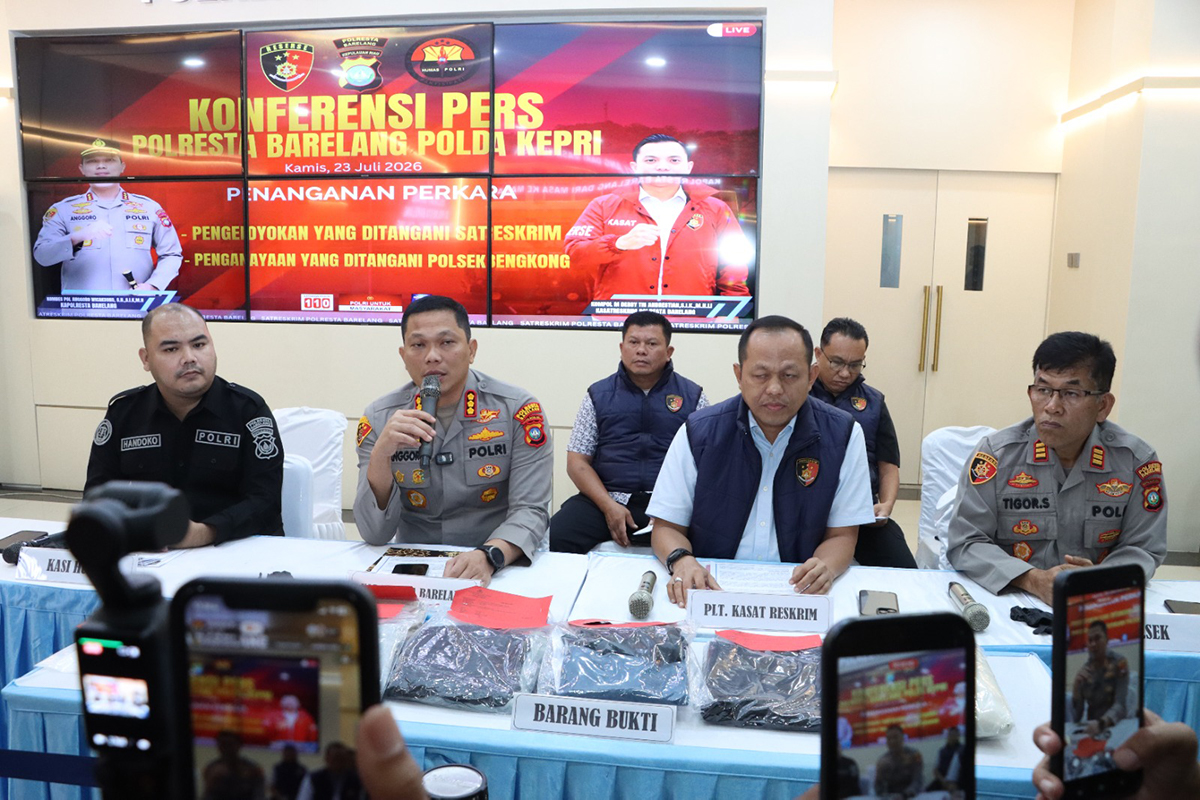 Soal Kasus Pengeroyokan dan Penganiayaan Viral Dimedsos, Kapolresta Barelang Pastikan Proses Hukum Sesuai Fakta dan Alat Bukti.